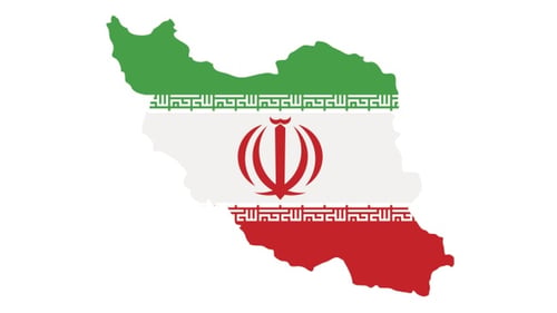 Iran-Kartenkonzept - Transparenz