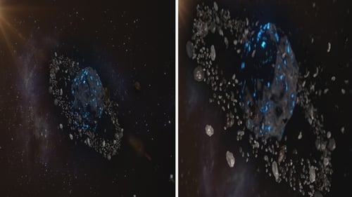 Planet-Hintergrundpaket