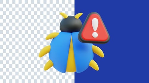 Bug Detection 3D Animations | Alpha Channel