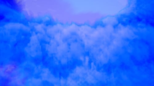 Dynamic Fluid Smoke Cloud Transition with Alpha Channel