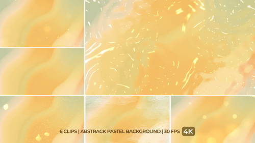 Soft Pastel Abstract Animated Backgrounds Collection 4K