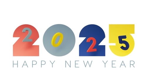 Modern 2025 New Year Countdown Title Animation