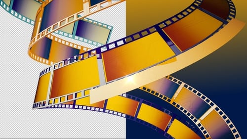Film Reel Transparent Background 4k
