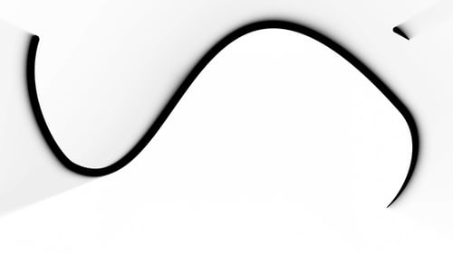 Swirling Black Lines Loop 4K