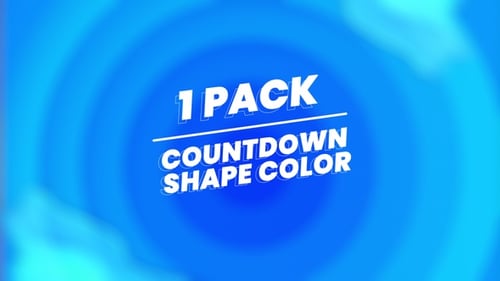 Countdown Shape Color