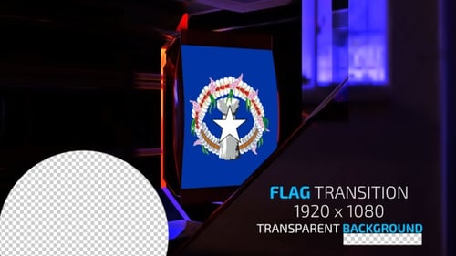 Futuristic Abstract 3D Rotating Display