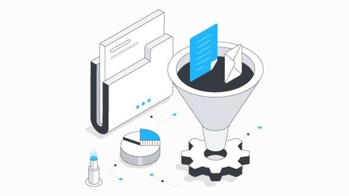 Alphakanal für isometrische Animationen zur Datenfilterung