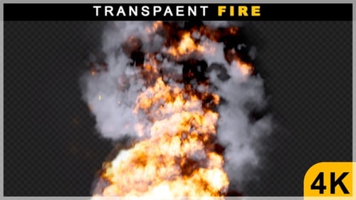 Dynamic Fire and Smoke Explosion Visual Effect