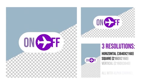 Íconos del modo avión