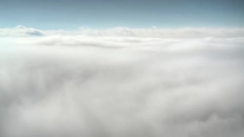 Aerial View of Serene Clouds in Daylight