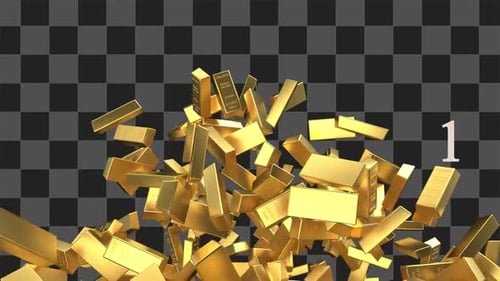 Gold Bars Fountain Pack