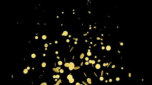 Flying Lemon Slices Fruit, Loopable