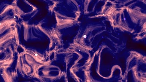 Abstrakte wirbelnde Wolken in Rosa- und Blautönen