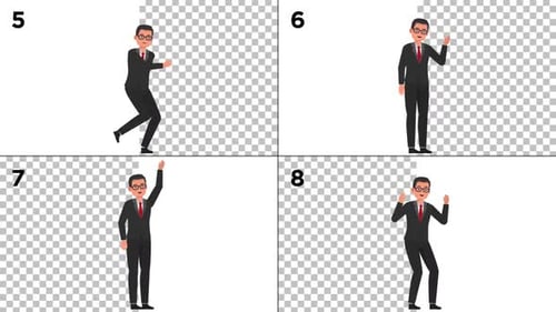 Business Male Character Animation Pack