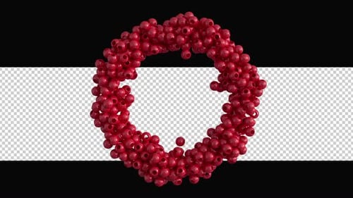 Rotating 3d Bead Circle