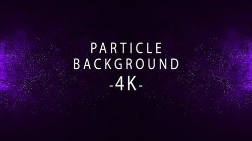 Purple Particles 4K