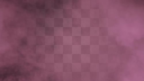Fluid Pink Smoke Reveal Transition