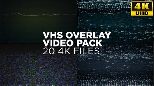 Vhs Overlay Video Pack 001
