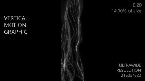 Fluid Vertical Light Streaks Abstract Background