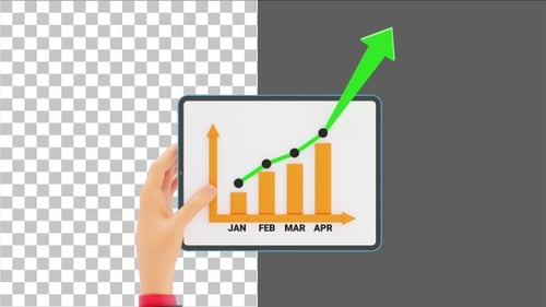 3D Business Report | Alpha Channel