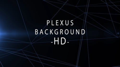 Abstract Digital Technology Network Plexus Looping Background