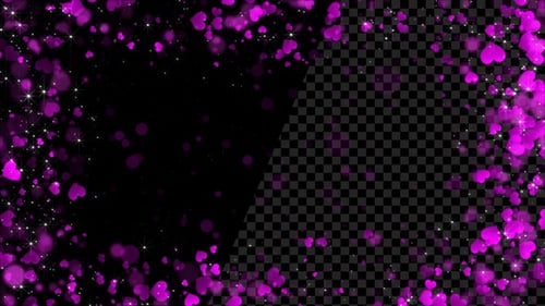 Heart Frame Pink Alpha Loop V5