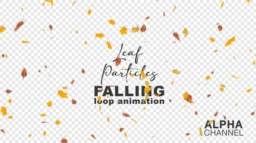 Autumn Leaf Particles. Autumn Leaves