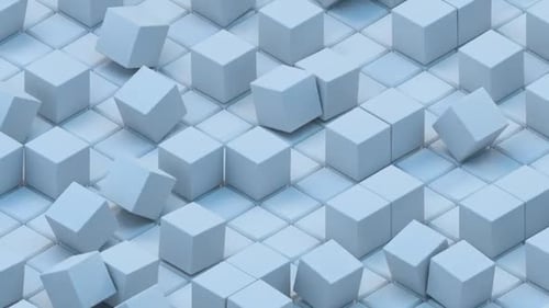 Rolling Cubes Loop 100 4K