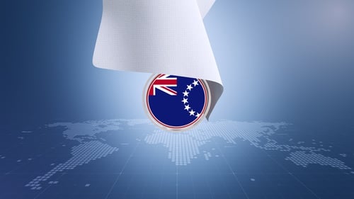 Polished Emblem Reveal Animation with Cloth Effect