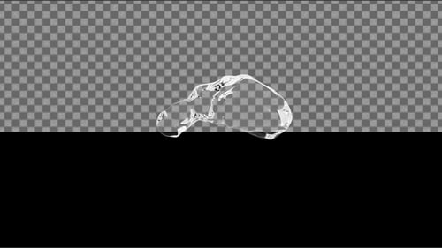 Splash Water Animation | Alpha Loop