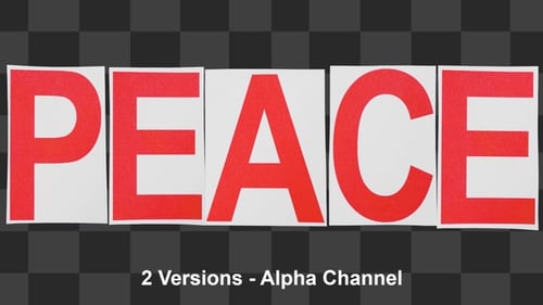 Crumpled Paper Kinetic Typography Word Reveal Transition