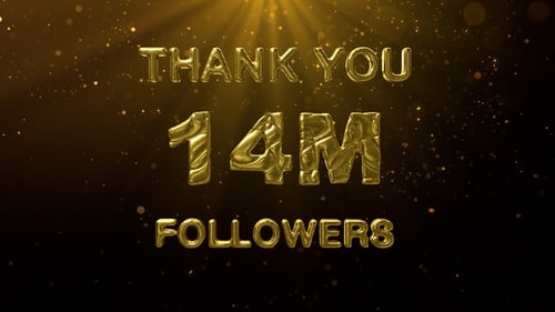 14M Followers Celebration Greeting