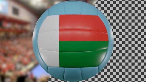 Volleyball Spinning Madagascar | UHD | 60fps