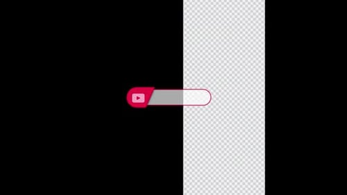 Clean YouTube Lower Third Channel Reveal Animation