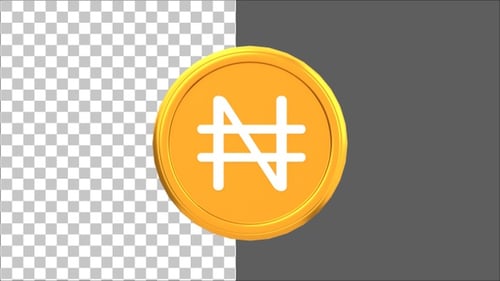 3D Naira | Alpha Channel