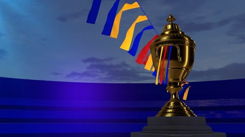 Gold Cup Sports Champion Trophy V.4