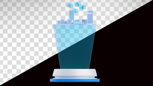 3D Animation of digital smart city