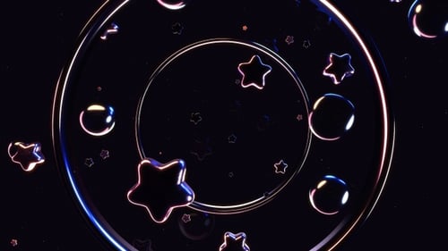 À travers le tunnel des étoiles et des bulles
