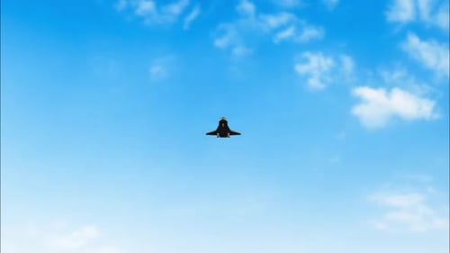 Space Shuttle Landing v2 - 4k