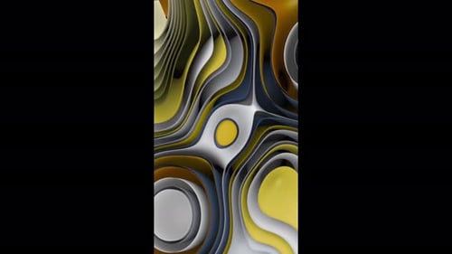 Arte dinámico de capas abstractas