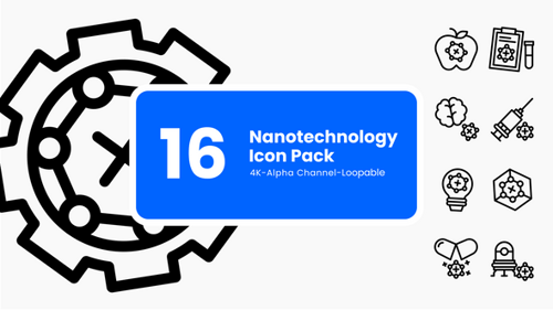 Nanotechnology Icon Pack