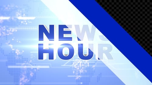 Corporate News Hour 3D Title Intro