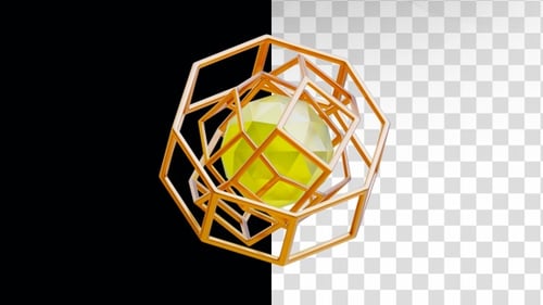 3D Animation of Sphere Shape