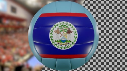 Volleyball spinning Belize | UHD | 60fps
