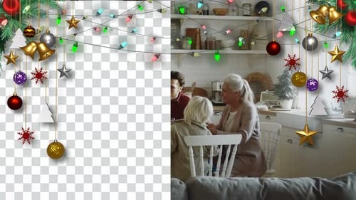 Christmas Cutain Alpha