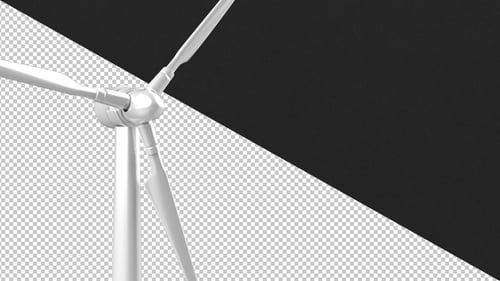 Wind Turbine alpha - 4K