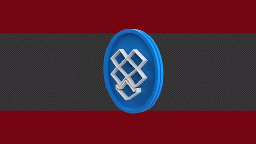 3D Spinning Geometric Icon Element Animation