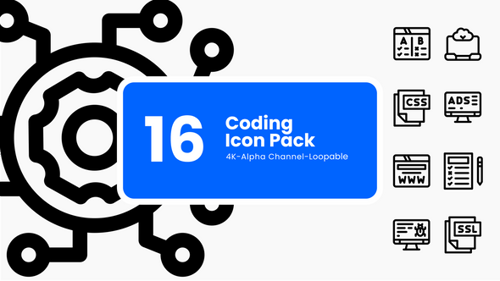 Pack d'icônes de codage