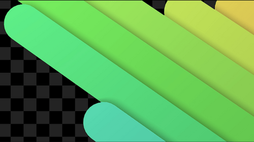 Modern Geometric Rounded Shape Wipe Transitions