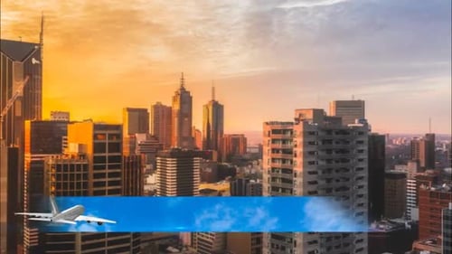 Lower Third Airbus v1 - 4k